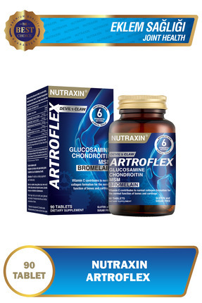 Nutraxin Artroflex 90 Tablet | Glukozamin 1500 mg | Eklem & Kıkırdak Destek F...