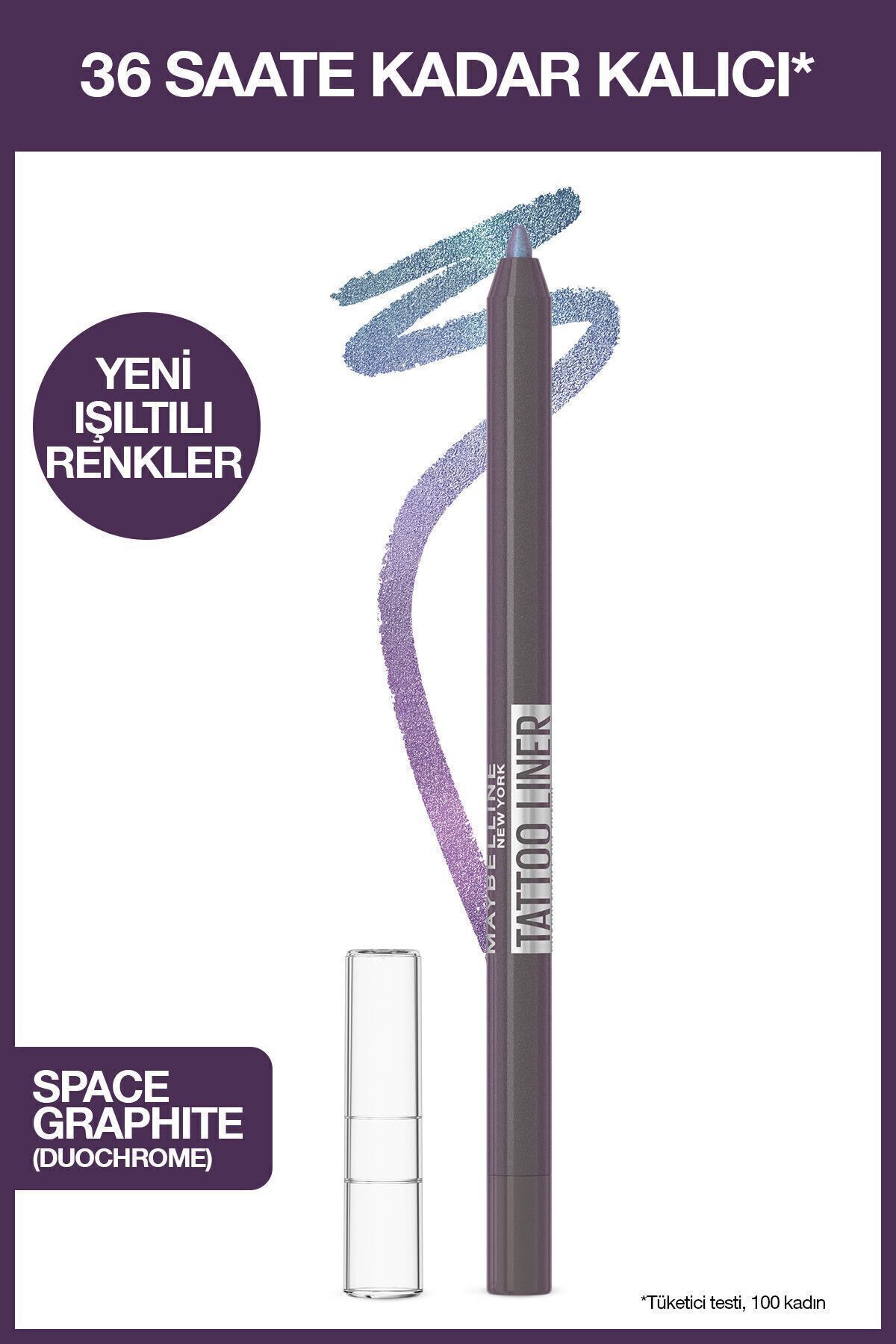 Maybelline New York Tattoo Liner Jel Göz Kalemi - 822 Space Graphite - Fiyatı, Yorumları