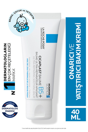 La Roche Posay Cicaplast Baume B5+ Onarıcı ve Yatıştırıcı Bakım Kremi 40 ml