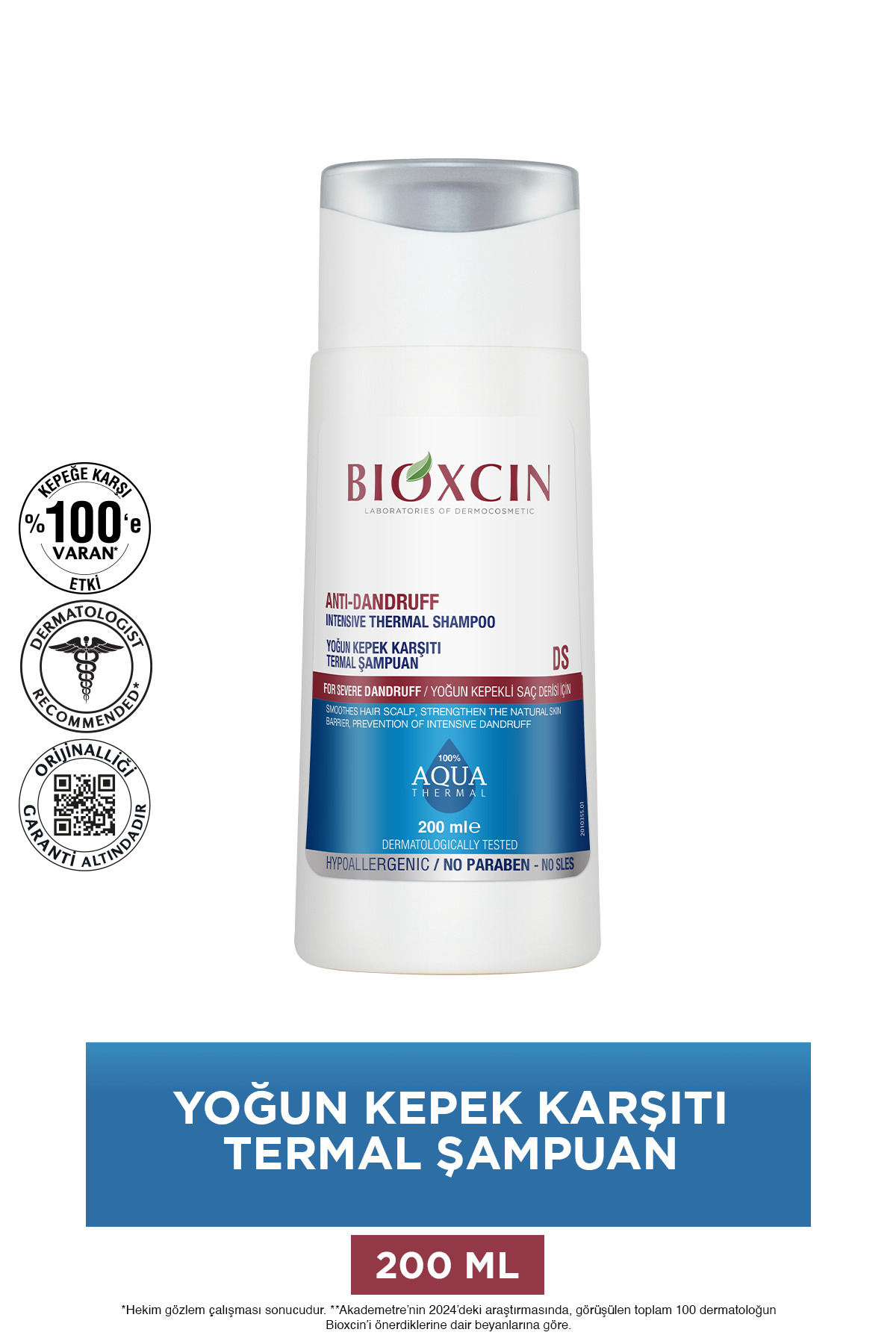 Aqua Thermal Yoğun Kepek Karşıtı Şampuan Ds 200 ml Kepek Kaşıntı Pullanma Karşıtı — 8680512614319 — تصویر 2 از 8