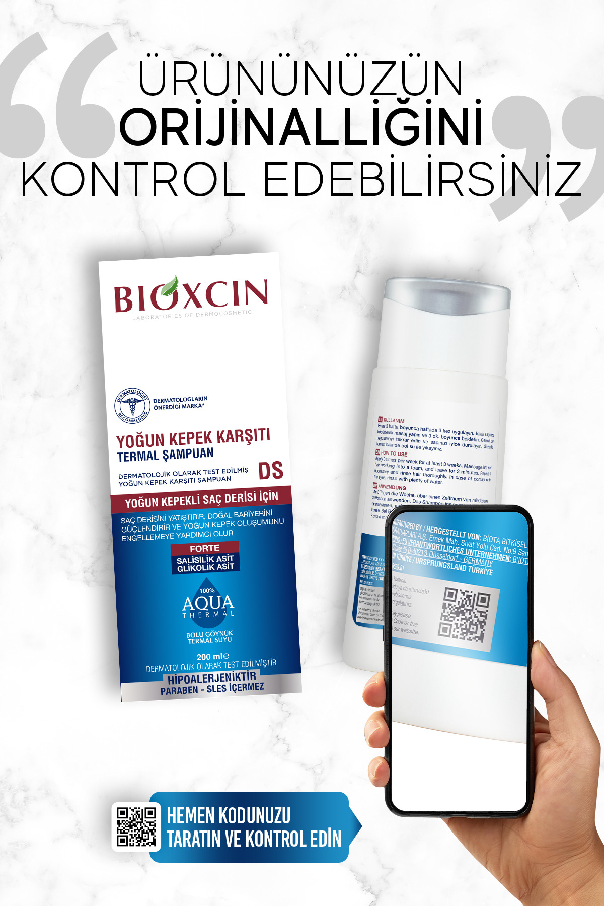 Aqua Thermal Yoğun Kepek Karşıtı Şampuan Ds 200 ml Kepek Kaşıntı Pullanma Karşıtı — 8680512614319 — تصویر 8 از 8