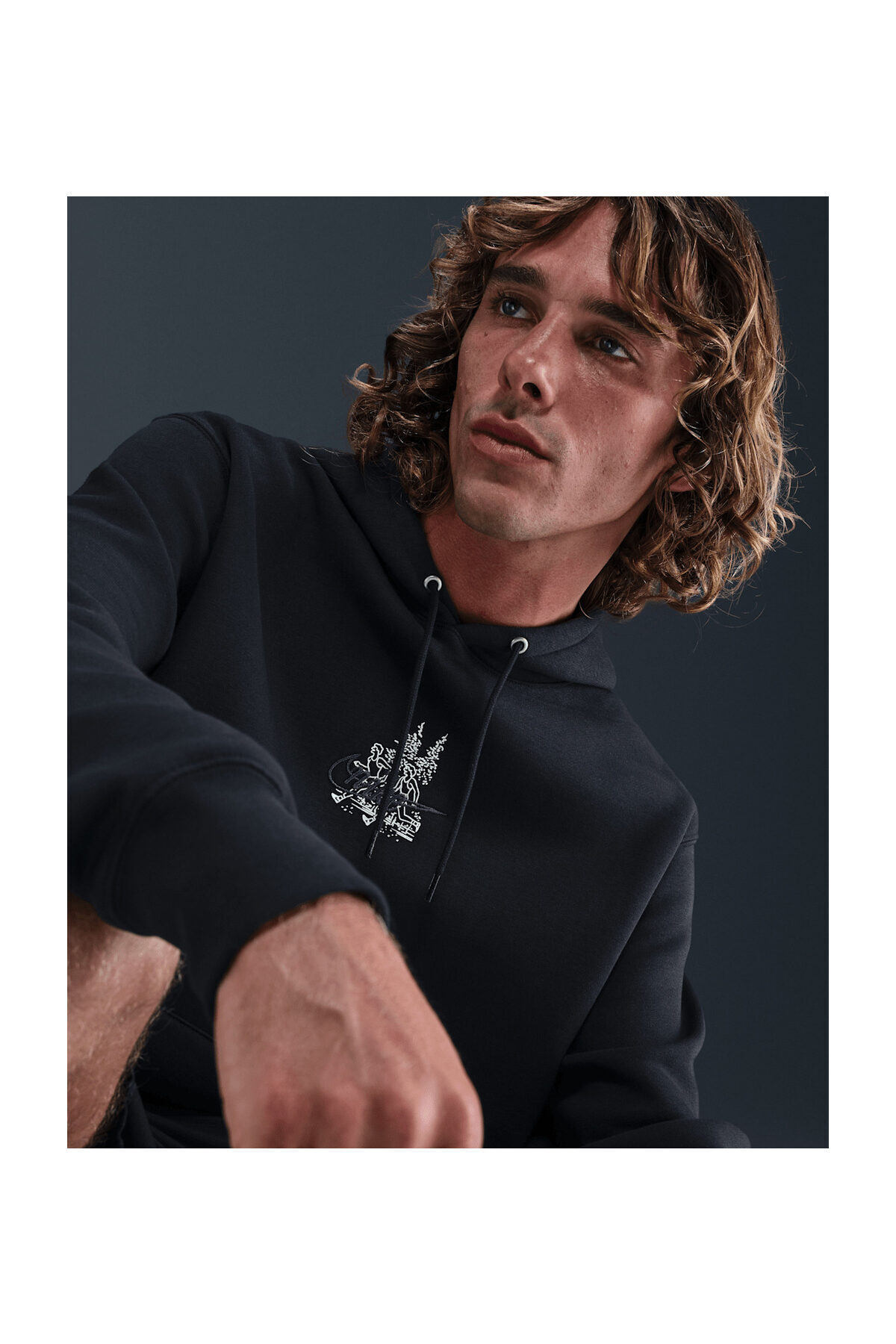 سویشرت اسپرت نایکی مردانه پنبه ای رنگارنگ  راسته     جاگر Daily/روزانه | Nike HV1216-010 VN - تصویر 3