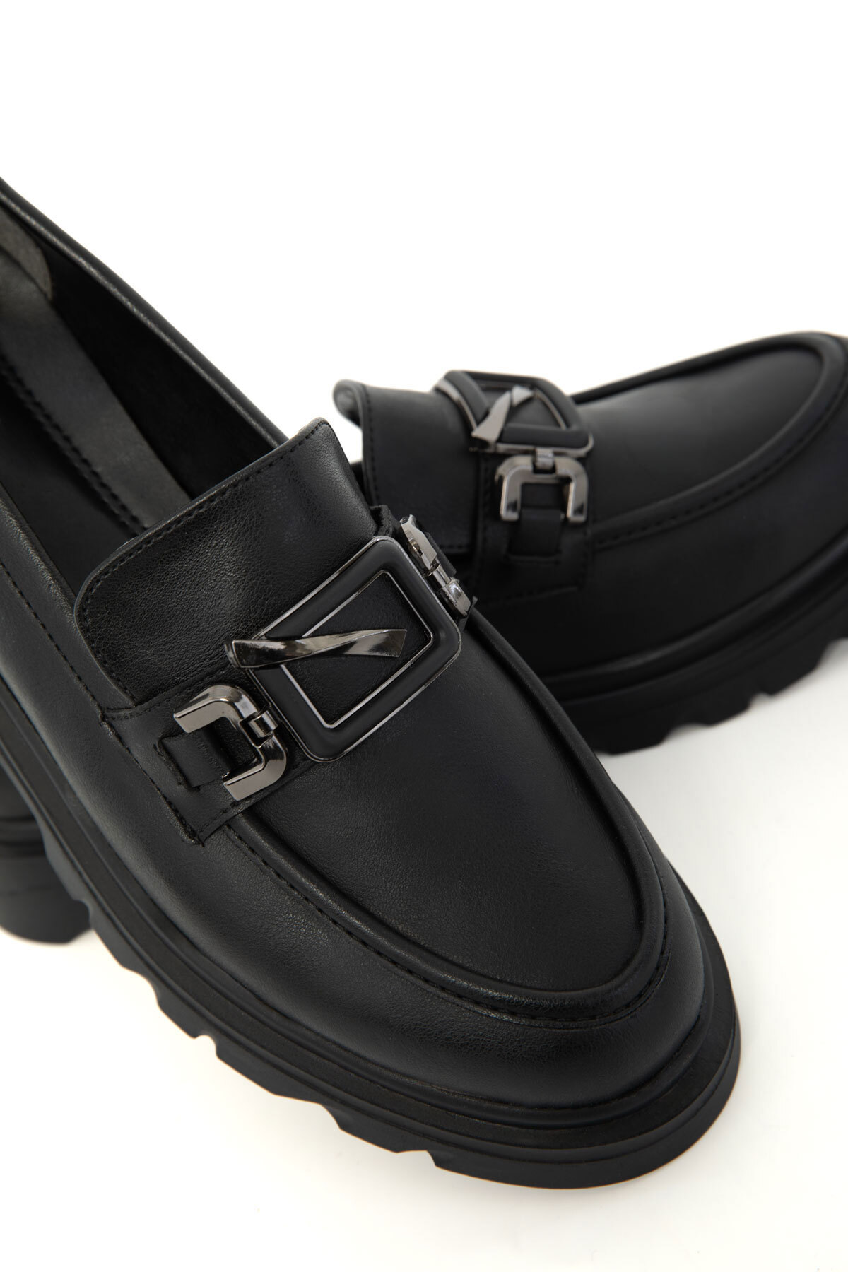 SOHO  Siyah Kadın Loafer Ayakkabı 21257 - Görsel 4