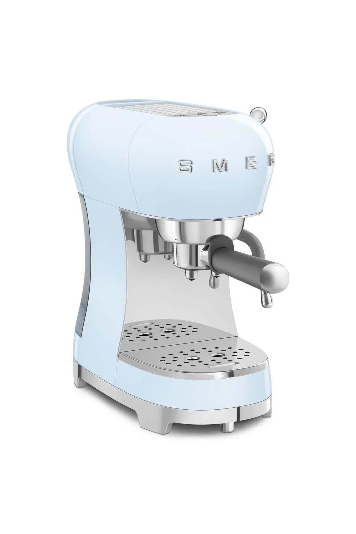 50's Style Pastel Mavi Espresso Kahve Makinesi ECF02PBEU 5