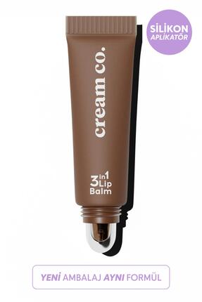 Cream Co. Nemlendirici Parlatıcı 3in1 Lip Balm | Dudak Bakım | Mocha Kahve | ...