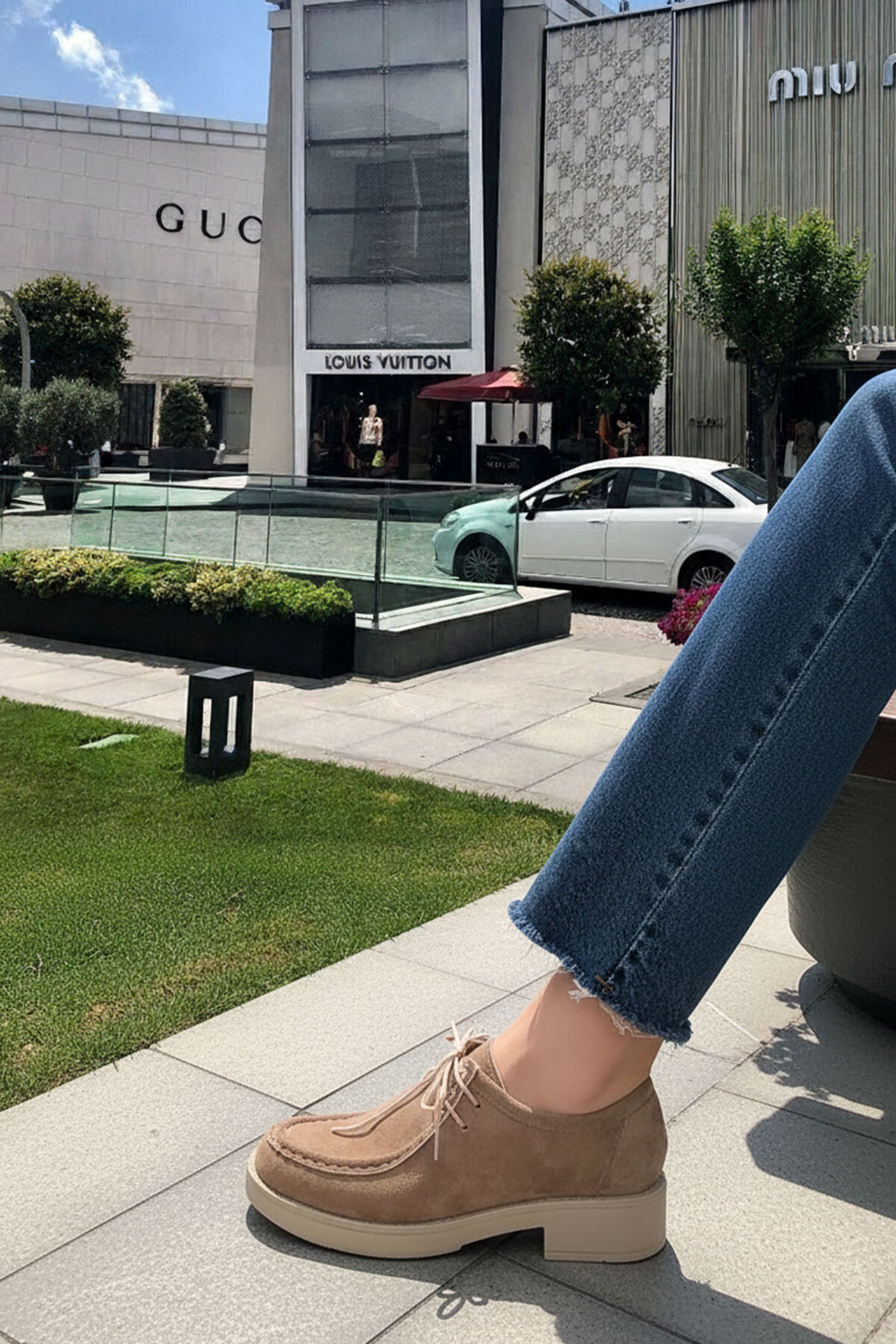 SOHO Vizon Süet Kadın Loafer Ayakkabı 21248 görsel 7