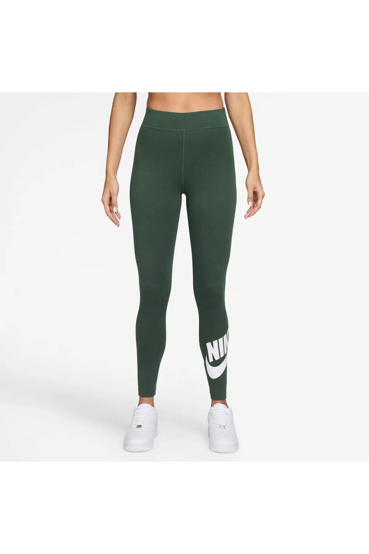 green nike leggins