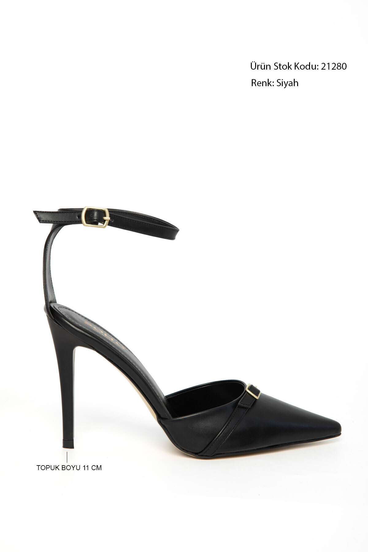 SOHO  Siyah Kadın Klasik Topuklu Ayakkabı 21280 - Görsel 2