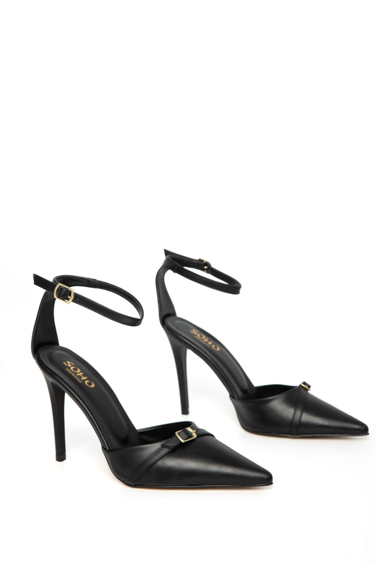 SOHO  Siyah Kadın Klasik Topuklu Ayakkabı 21280 - Görsel 4