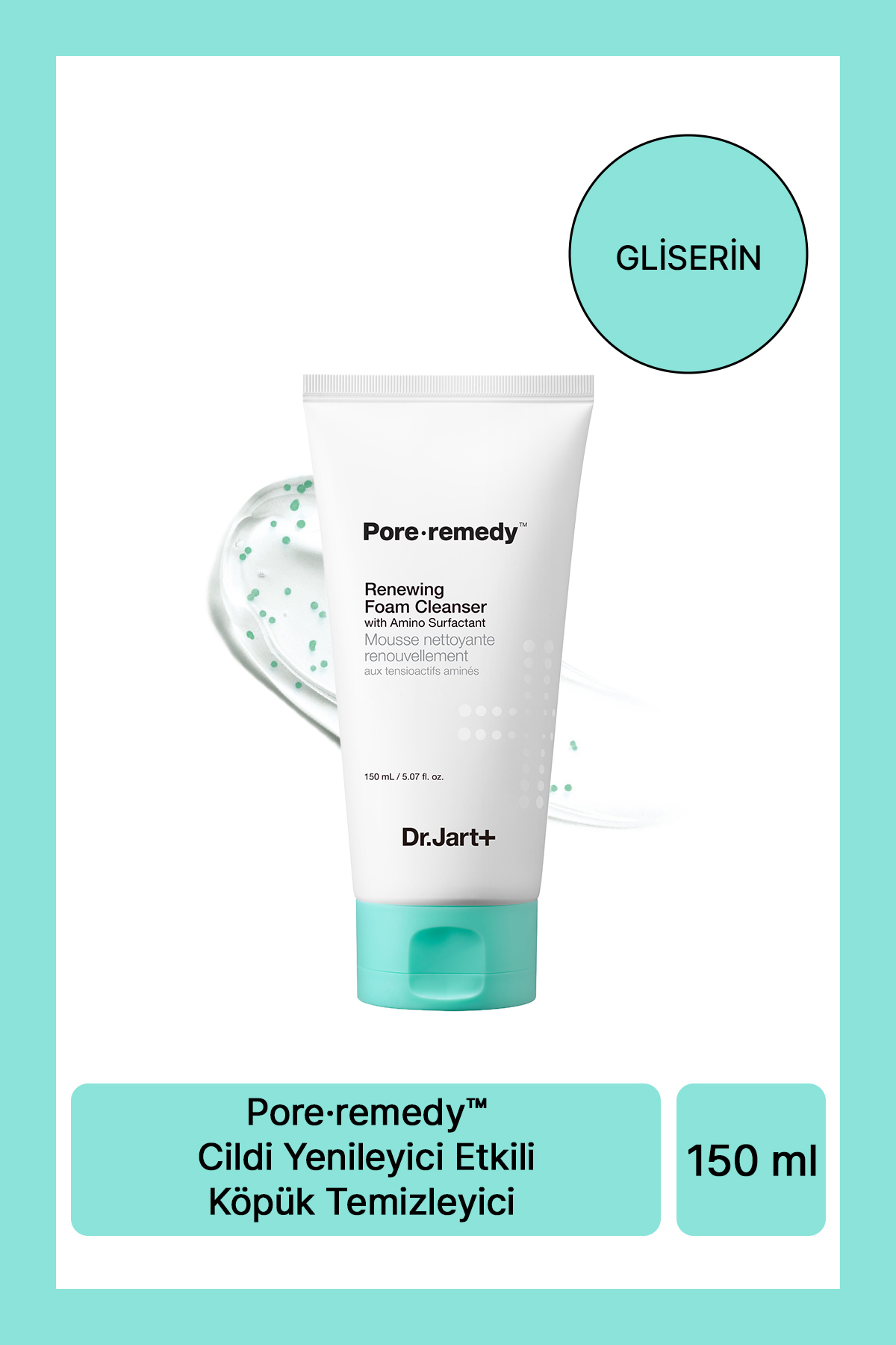 Pore·remedy Cildi Yenileyici Etkili Köpük Temizleyici 150ML/5FLOZ — B41N01 — تصویر 1 از 7