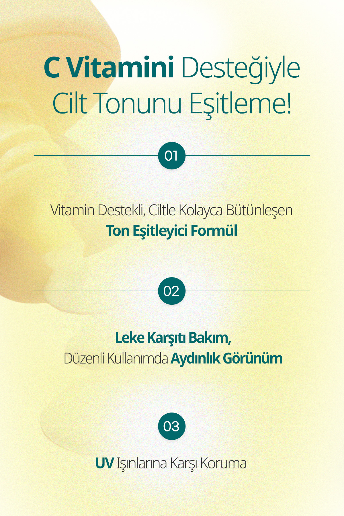 Ton Eşitleyici Leke Karşıtı Güneş Kremi GOODAL Green Tangerine Vita C Dark Spot Tone Up Cream SPF50+ — 8809828419566 — تصویر 3 از 9
