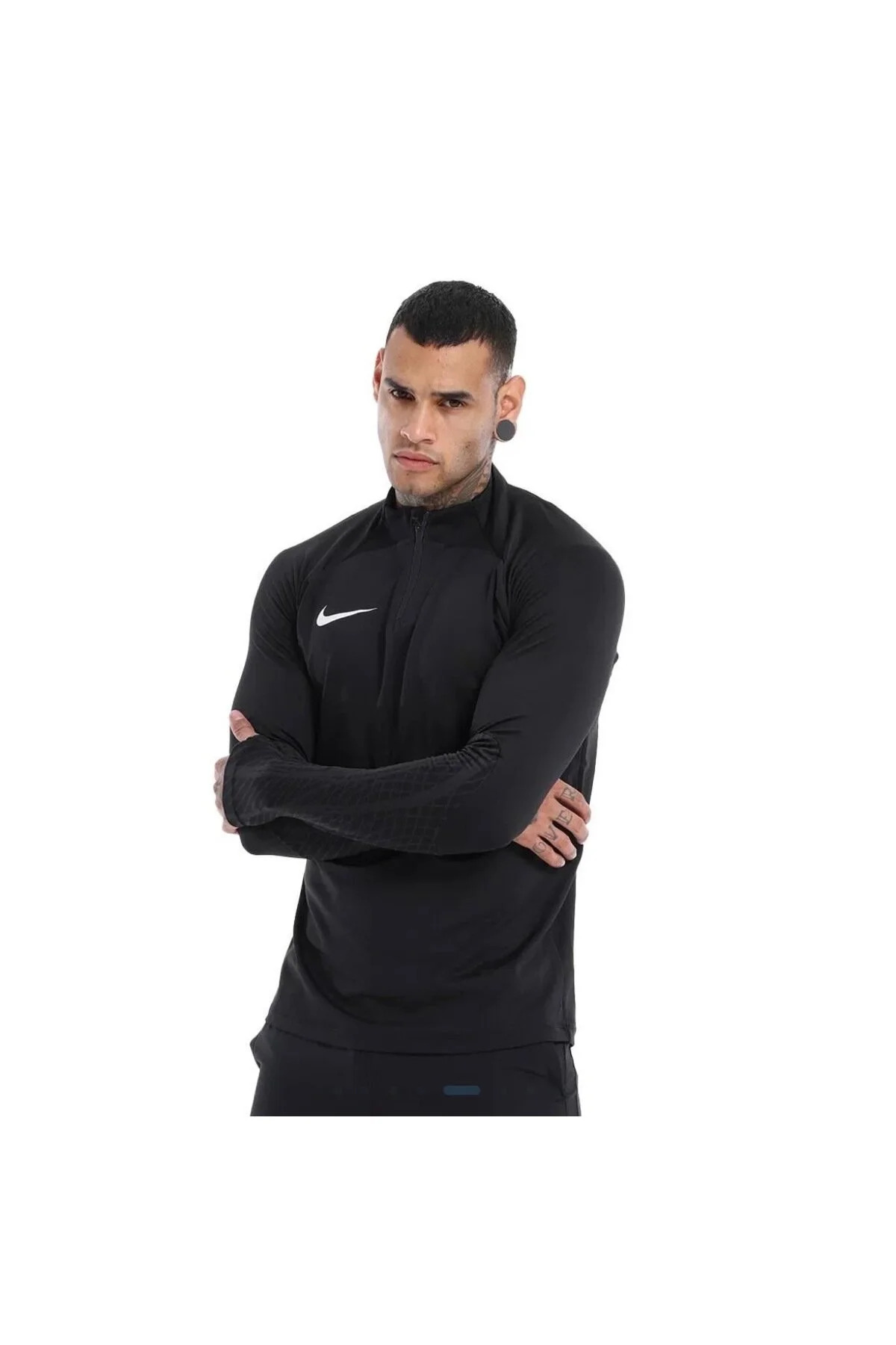 سویشرت نایکی مردانه پلی استر مشکی  راسته Fitted/فیت    Regular/رگولار اسپرت | Nike COOL DV9225 VN - تصویر 5