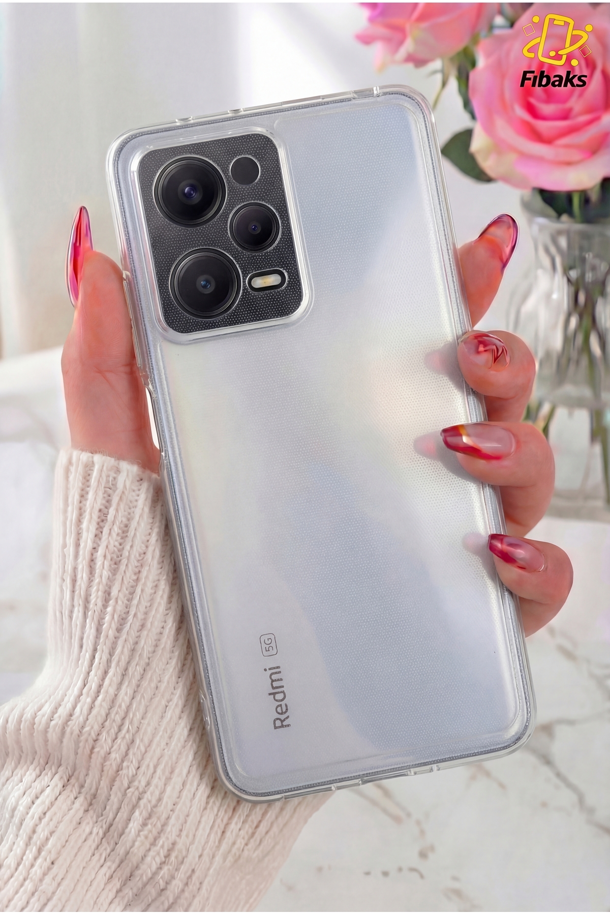 Redmi Note 12 Pro 5g Case Camera Shielded Colorless Transparent Flexible Super Silicone