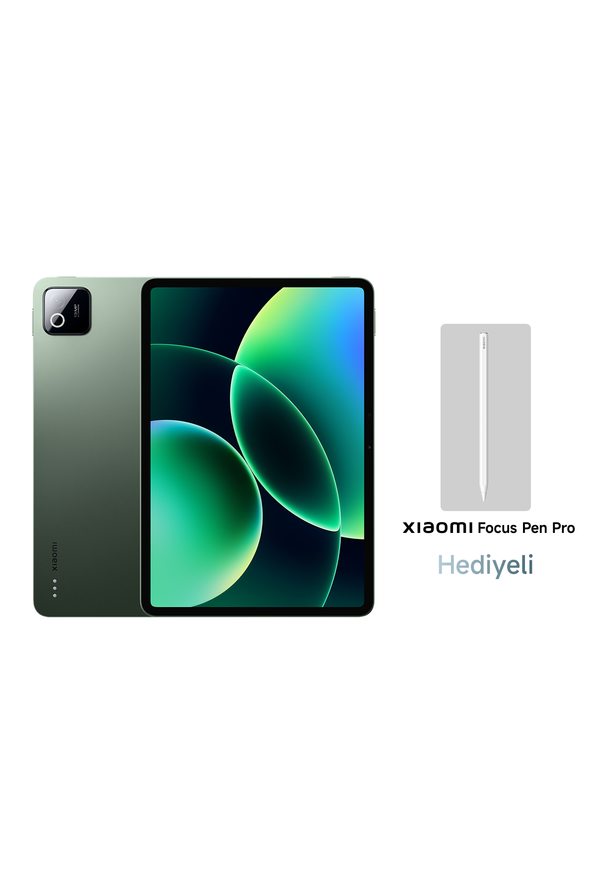 Pad 8 8GB 256 GB Yeşil Tablet Klavyeli (Xiaomi Smart Pen Hediyeli)