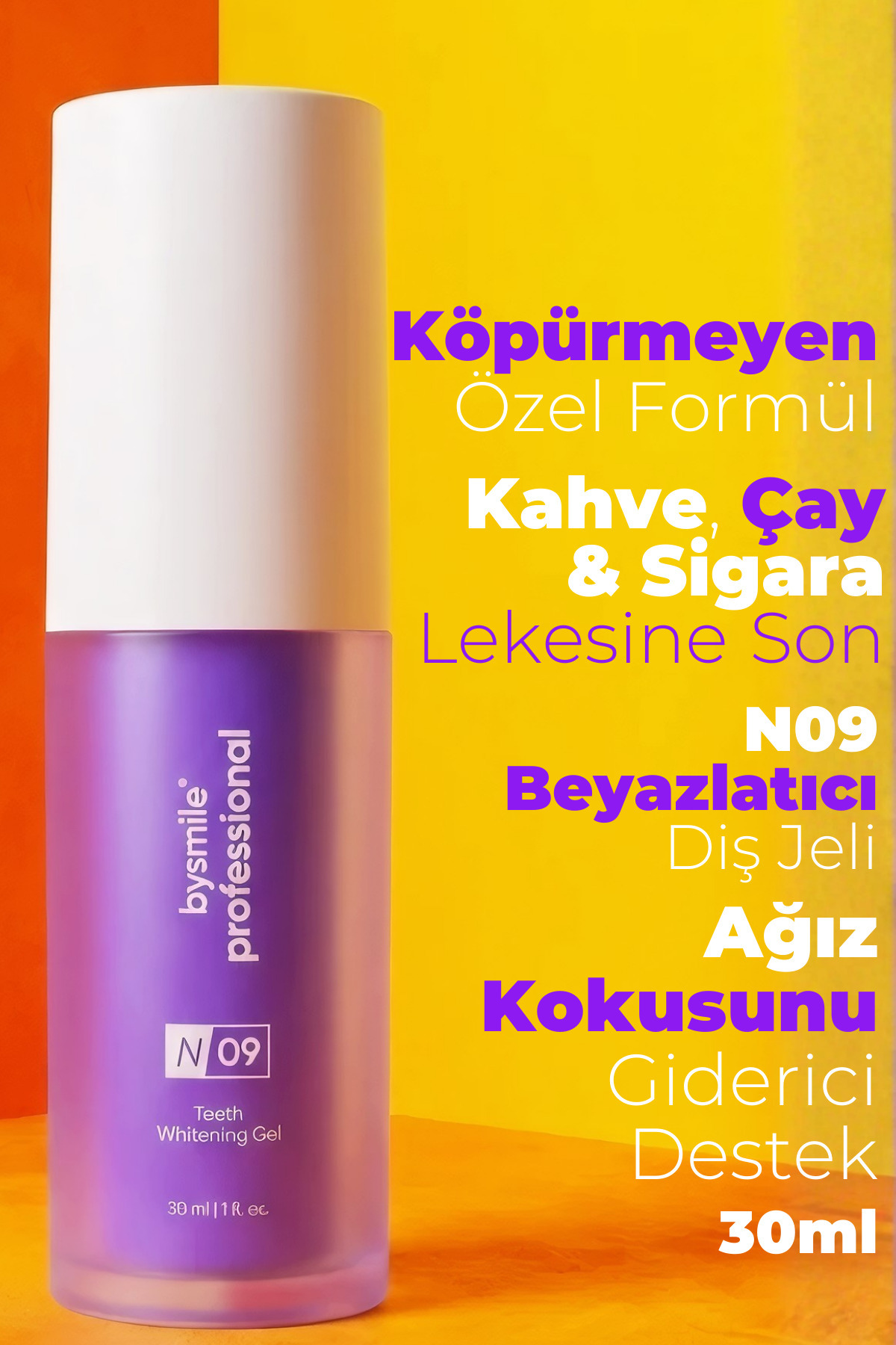 BySmile Professional No:09 Mor Diş Beyazlatıcı Jel - Fiyatı, Yorumları