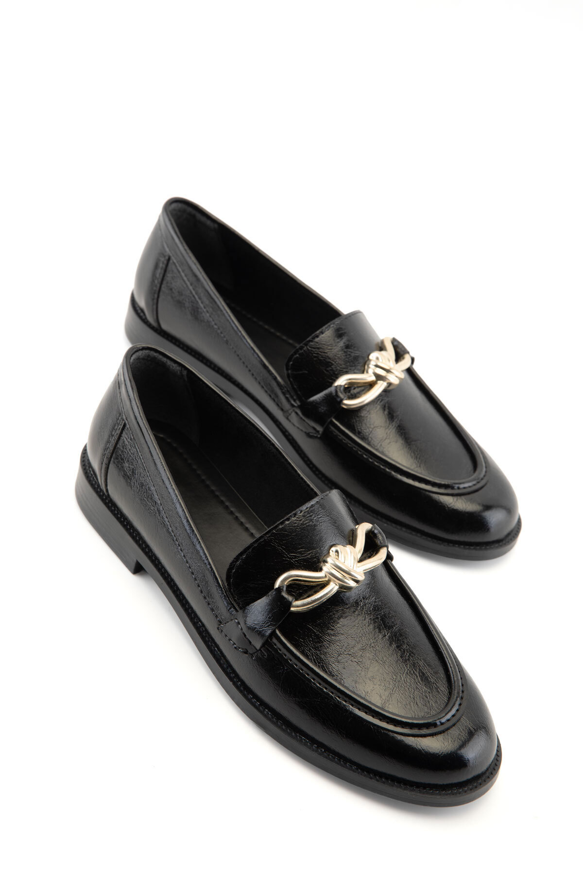 SOHO  Siyah Kadın Loafer Ayakkabı 21387 - Görsel 5