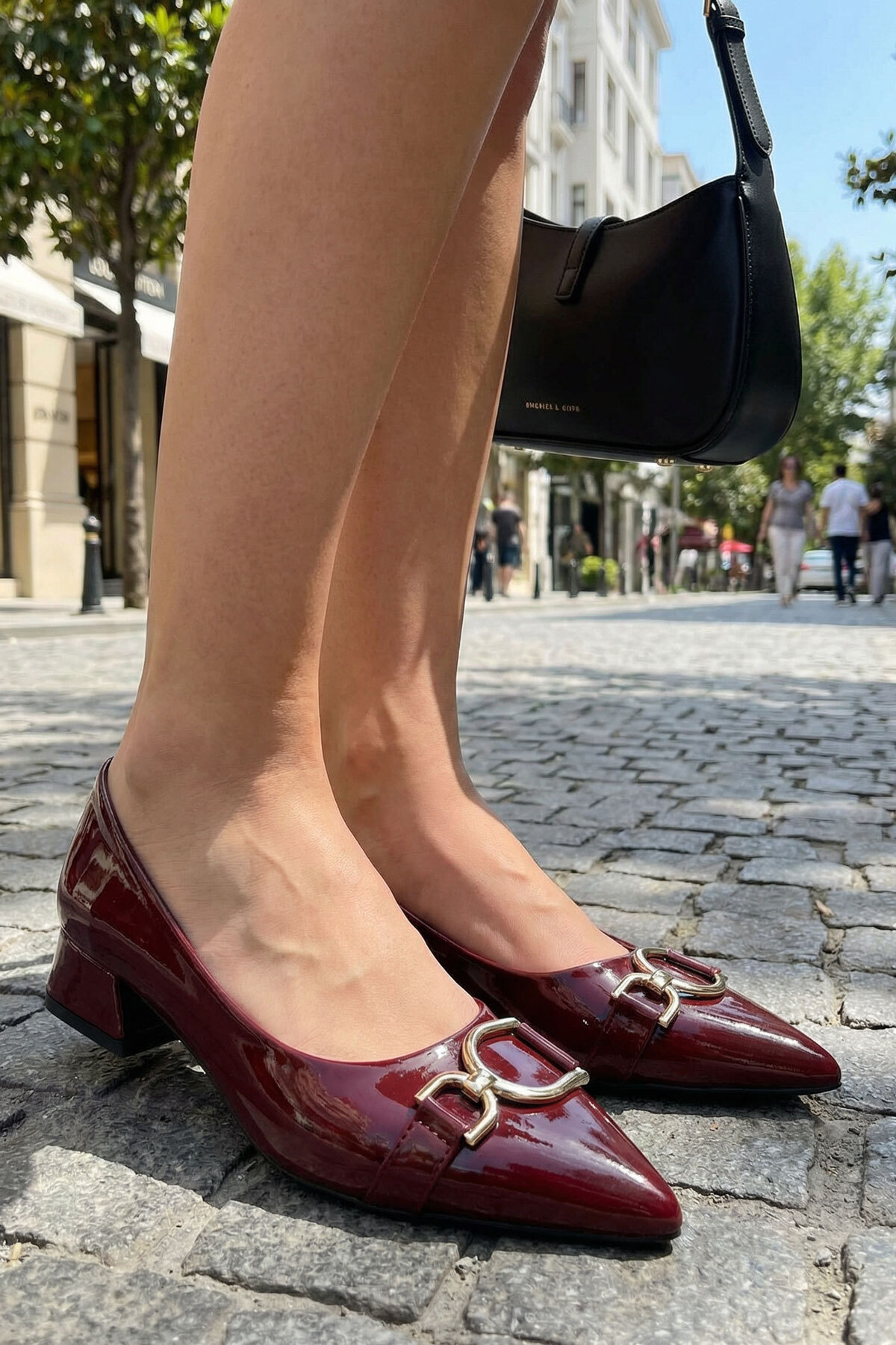 Claret Red Spring Women's Classic High Heels 19548