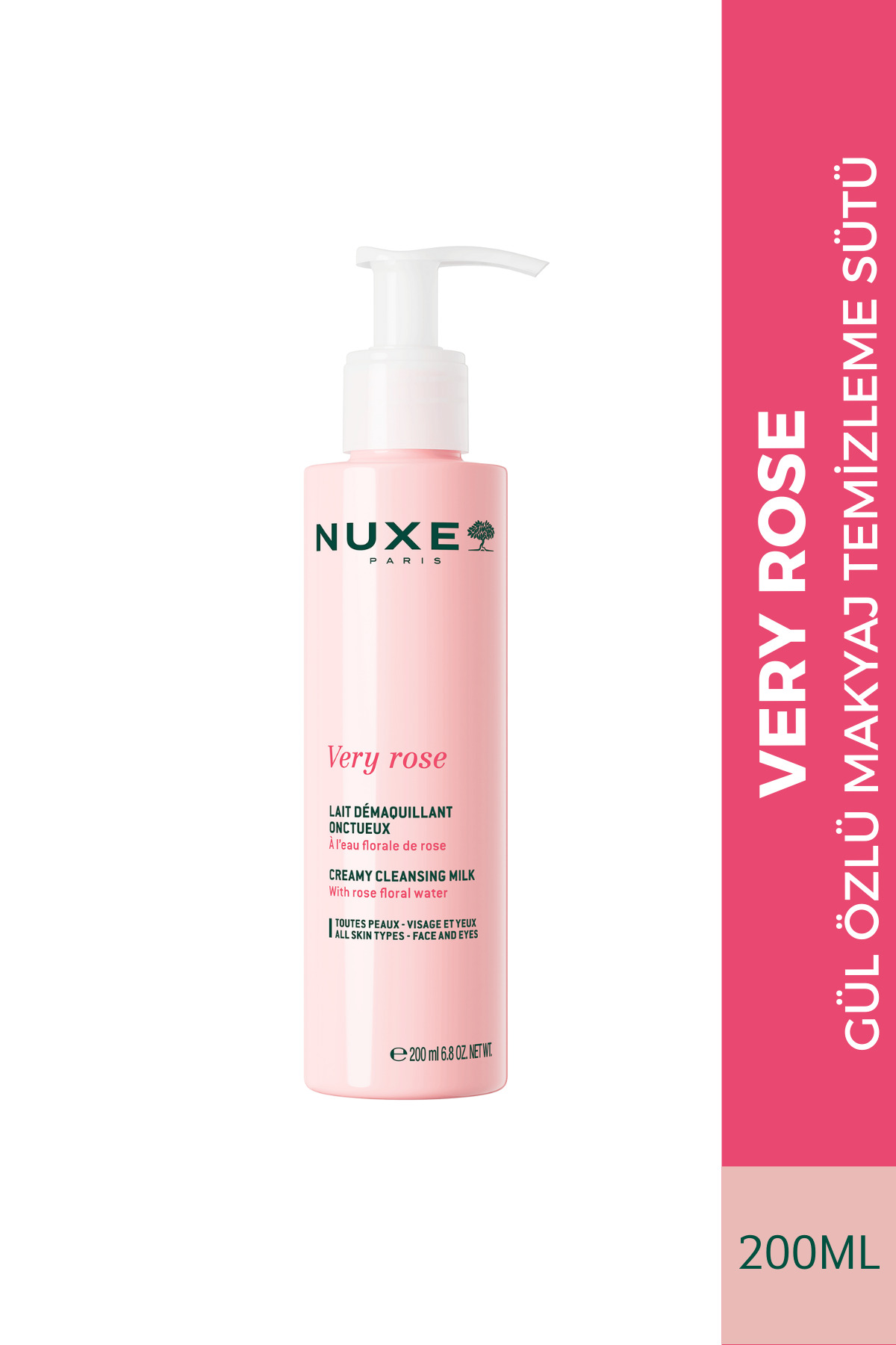 Nuxe Gül Özlü Makyaj Temizleme Sütü 200 ML — TYC166AC5A31724702D210900