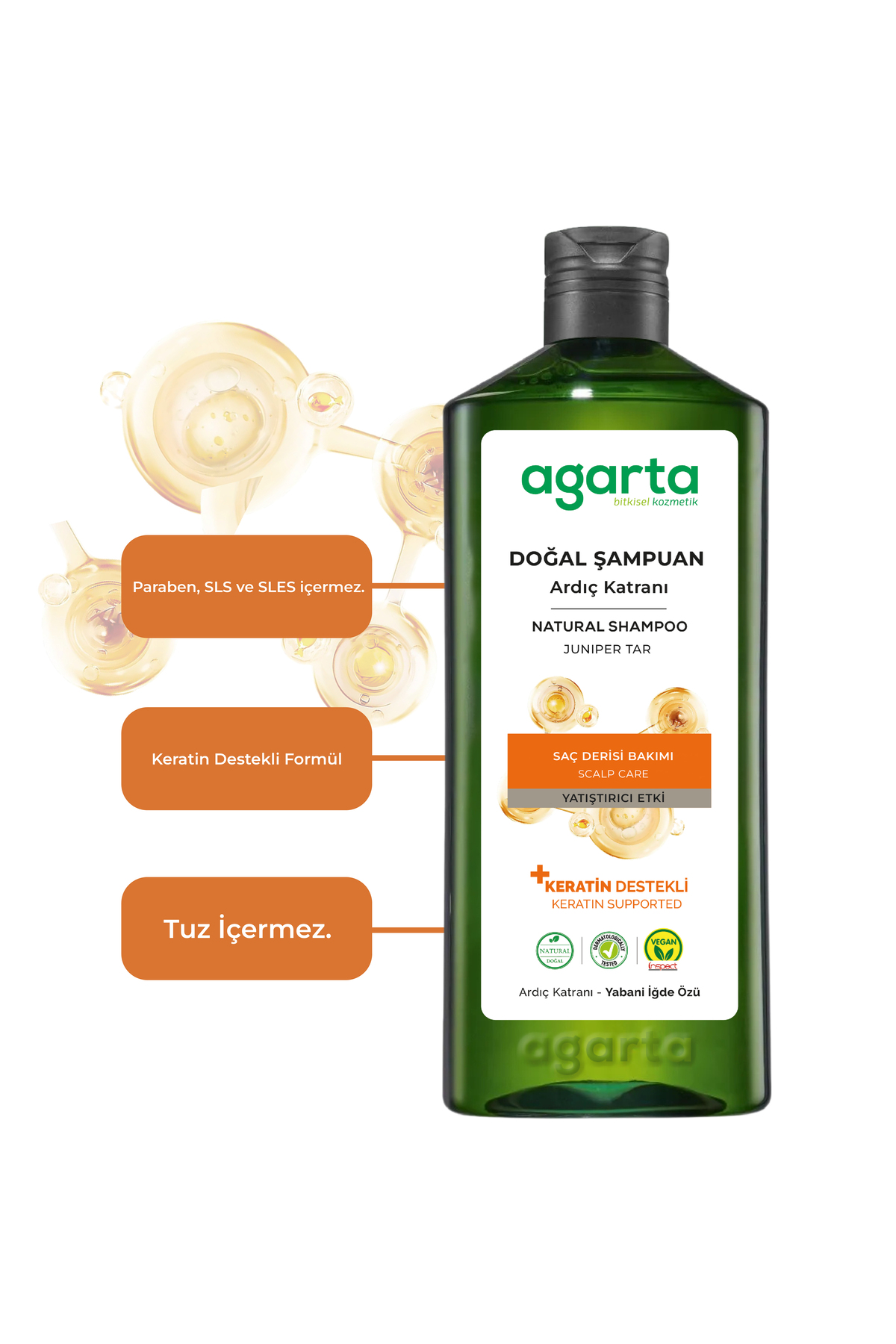 Ardıç Katranı Ve Keratin Şampuanı 400 Ml — ARDC-KTRN-SMP — تصویر 4 از 5