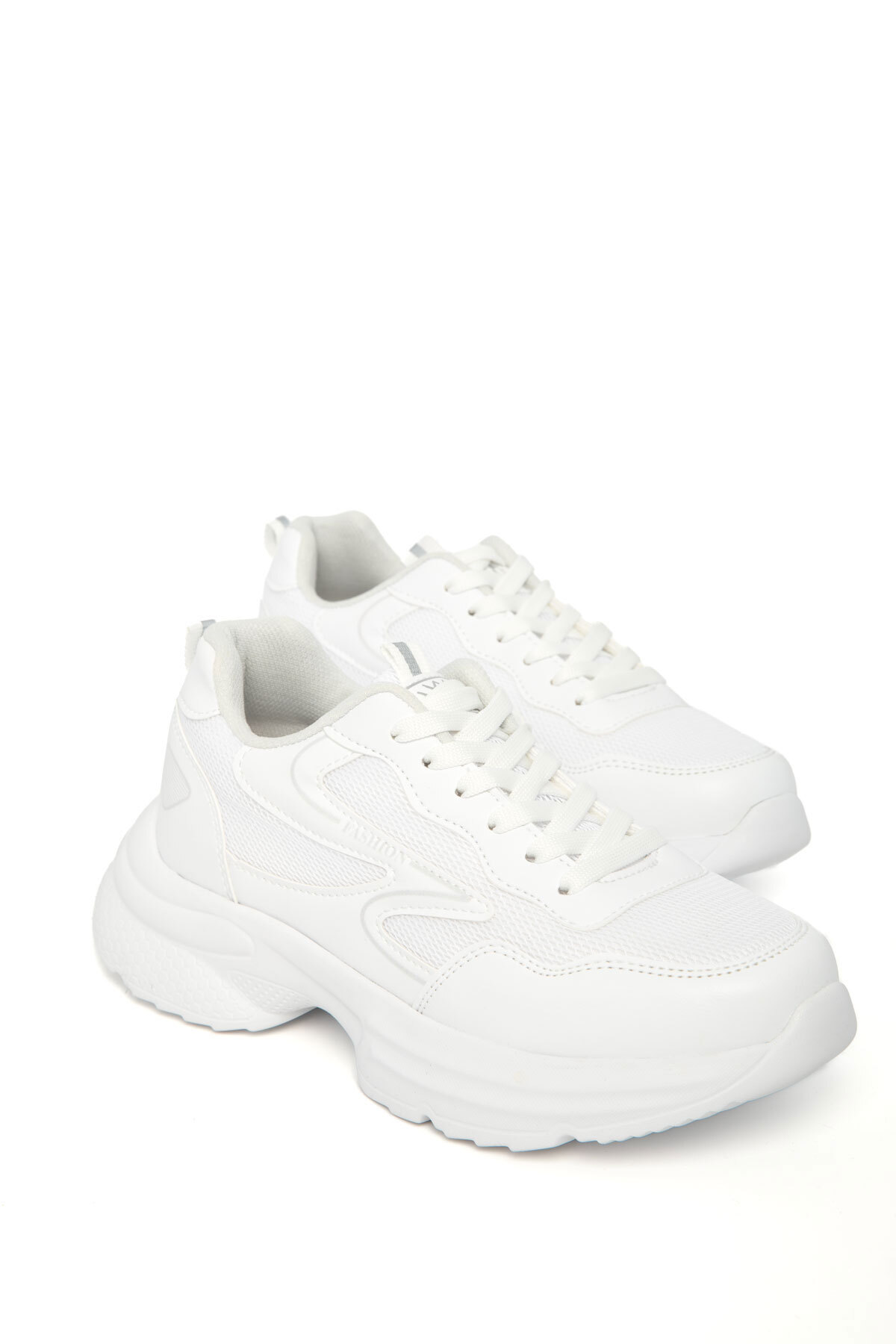 SOHO  Beyaz Kadın Sneaker 21272 - Görsel 6