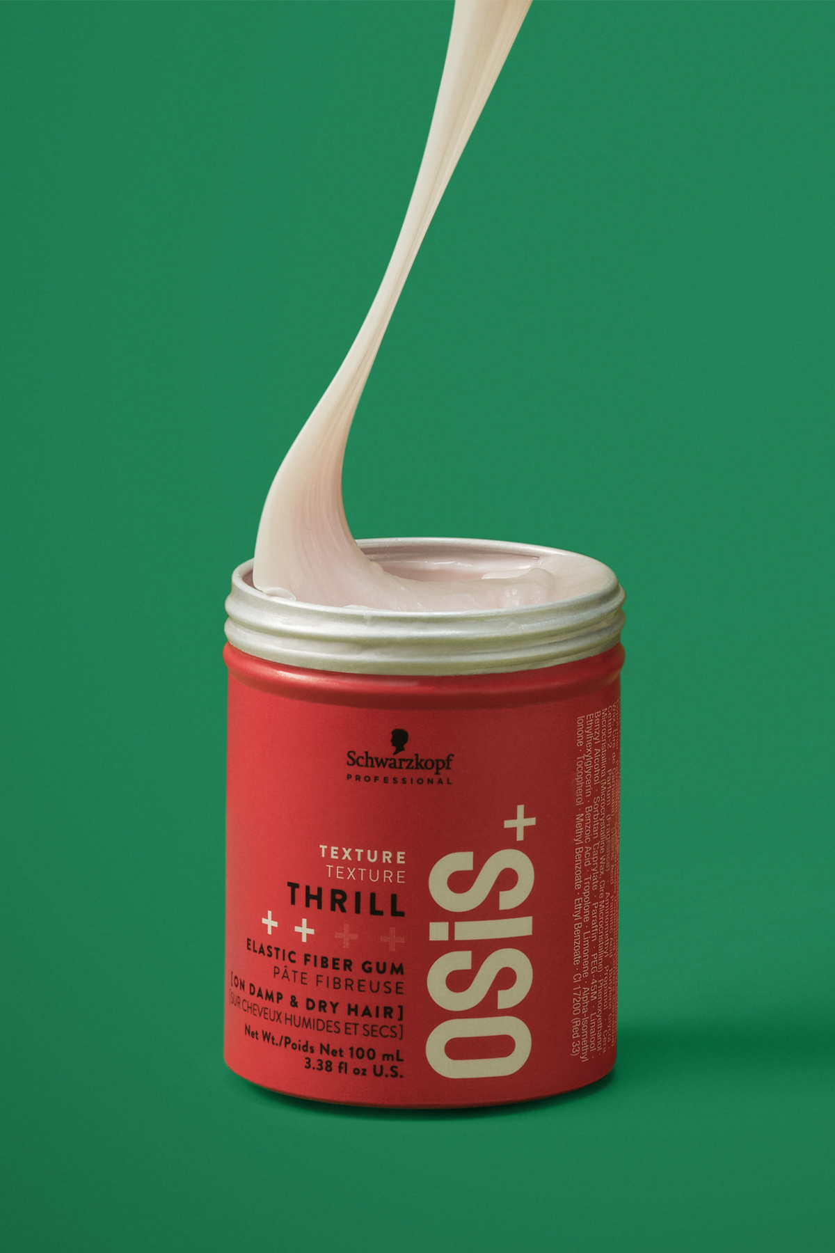 Thrill Elastik Lifli Gum Şekillendirici Orta Tutuş 100ml | Parlaklık Veren Gum Wax, Saç Sakızı — 4045787314014 — تصویر 3 از 6
