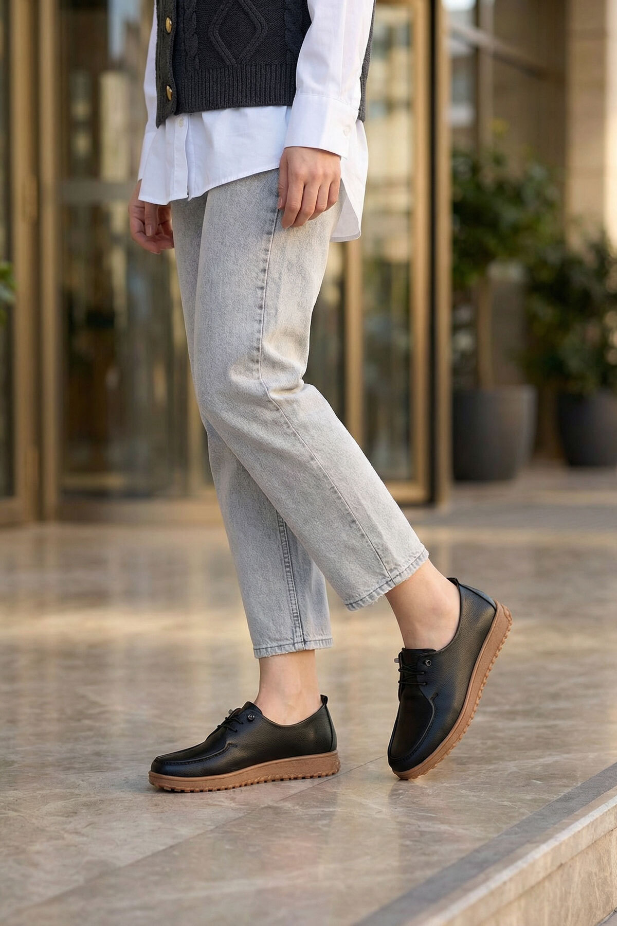 SOHO Siyah Kadın Loafer Ayakkabı 21319 görsel 5