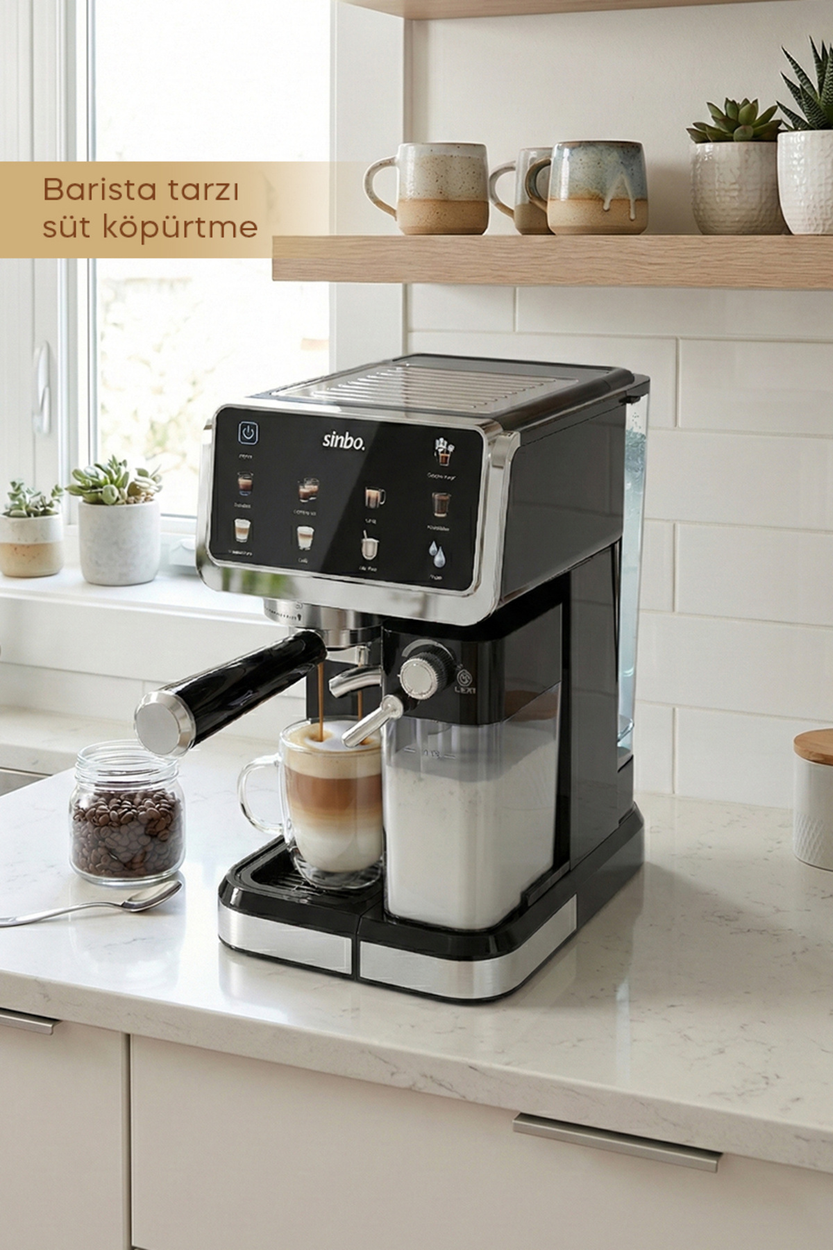 Scm-9033 Espresso Kahve Makinesi 7