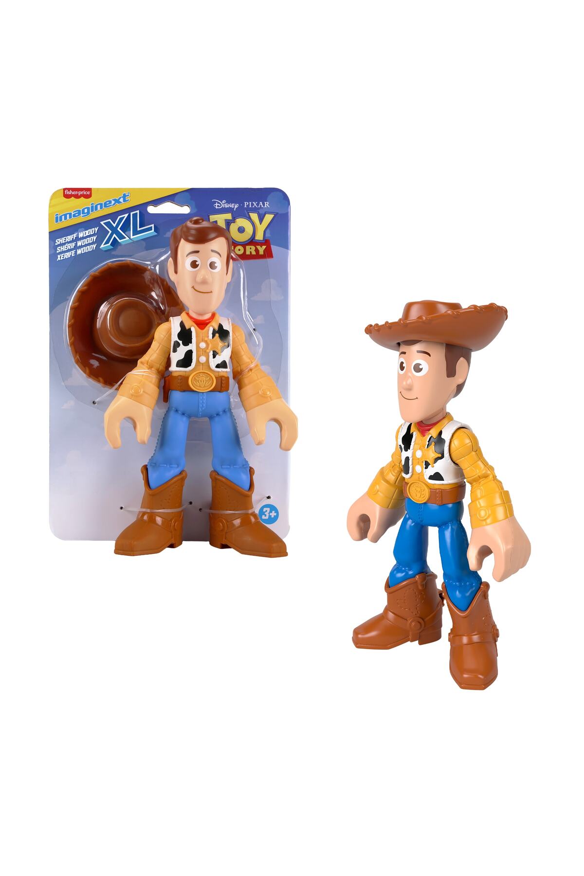 Imaginext ® Toy Story XL Woody Figürü | Disney & Pixar Oyuncak