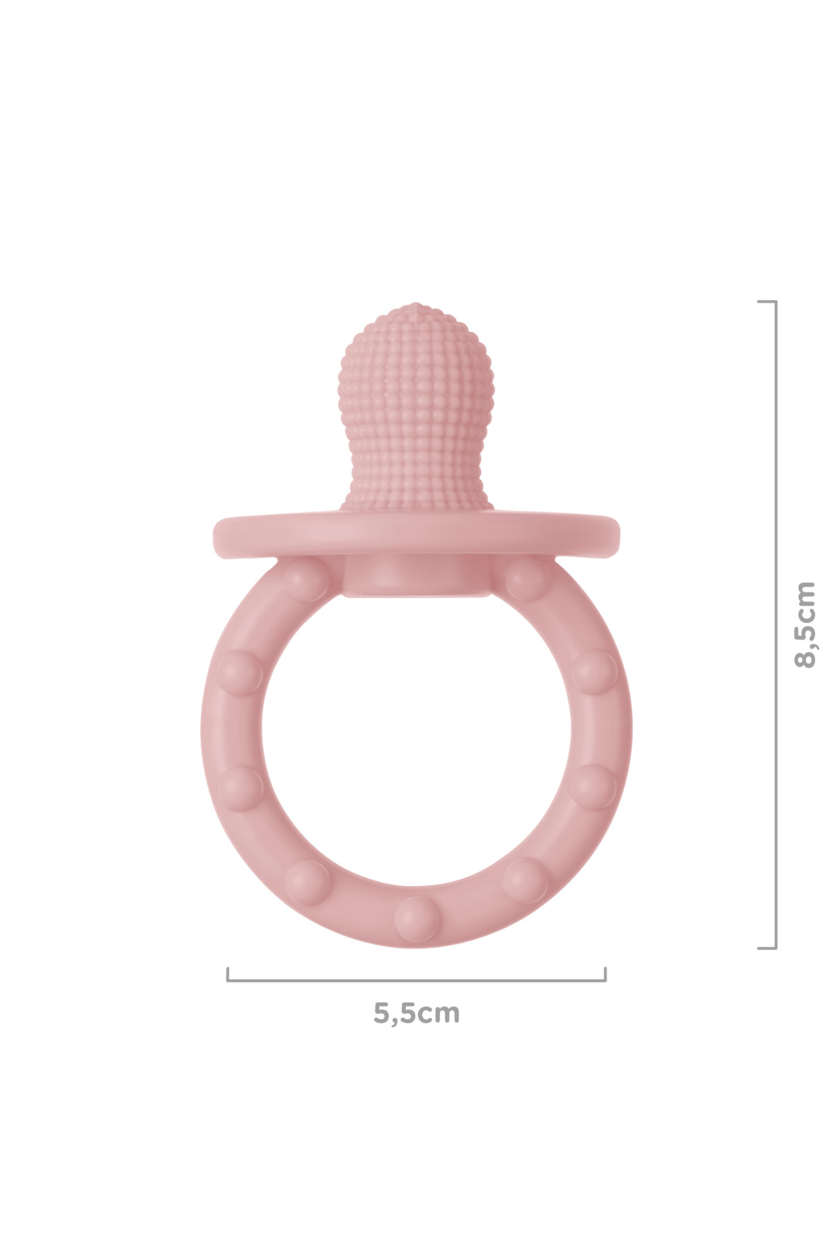 OiOi Silikon Diş Kaşıyıcı - Gumy Pinky Pink fotoğrafı 2 (önizleme)