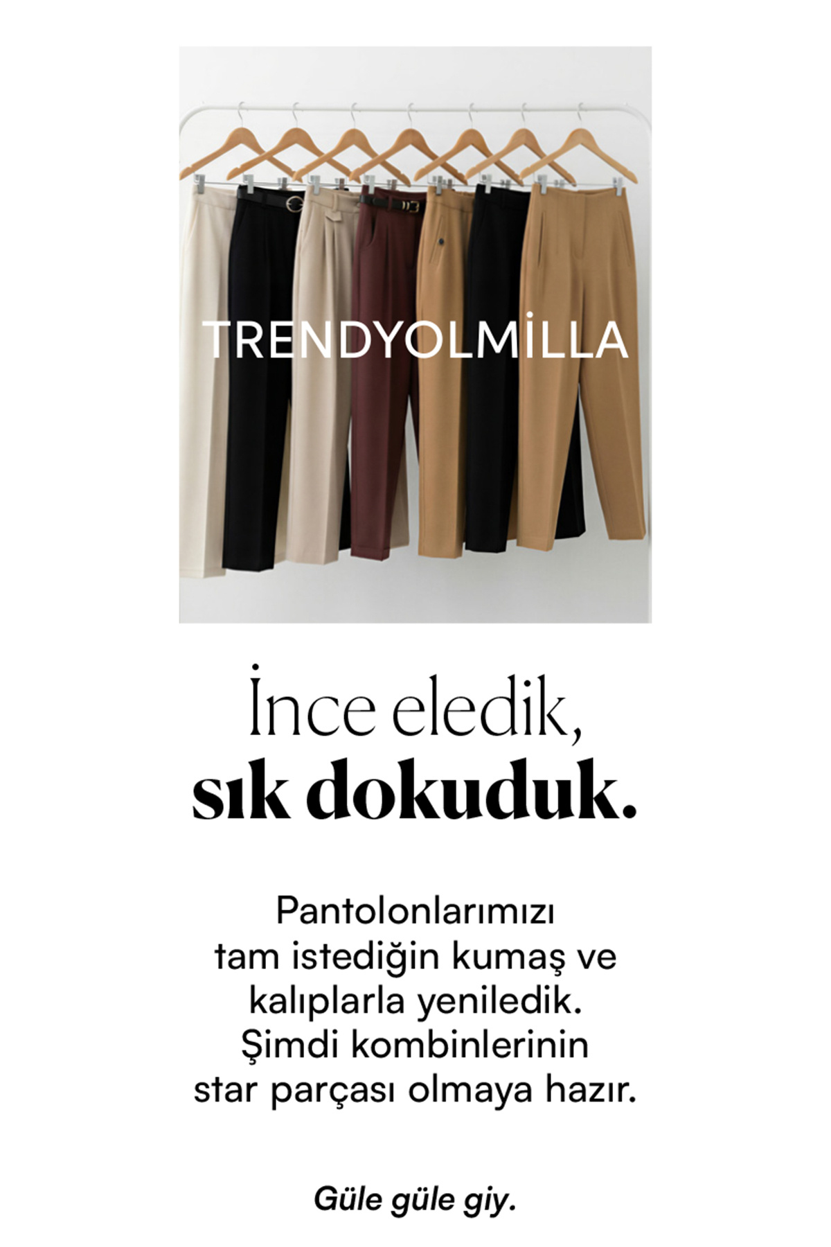Trendyolmilla  Bordo Özel Koleksiyon Kemerli Havuç Kumaş Pantolon TWOSS26PL00058 - Görsel 5