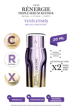 Lancome Renergie Triple Serum Retinol Saf Retinol, Saf C Vitamini, X Peptit 2...