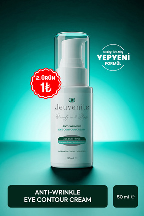 Jeuvenile Anti-Age Eye Cream – Peptit & Adenosine ile Göz Çevresi Bakım Kremi...