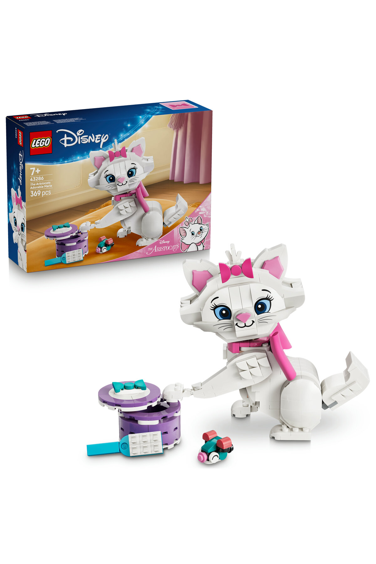LEGO ® Disney Classic ǀ Adorabila Marie din Pisicile aristocrate 43286
