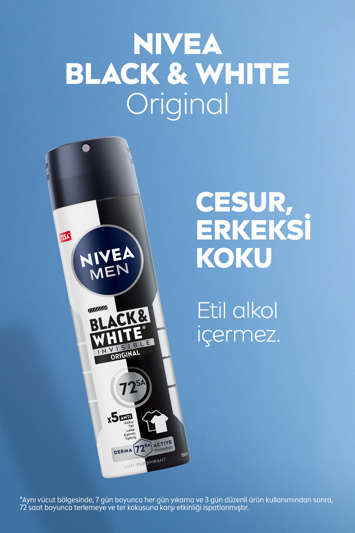 SUN SPF50+ Güneş Koruyucu Vücut Spreyi 200ml, Erkek Sprey Deodorant ve Nemlendirici Bakım Kremi Seti — SET.NVE.918 — تصویر 6 از 8
