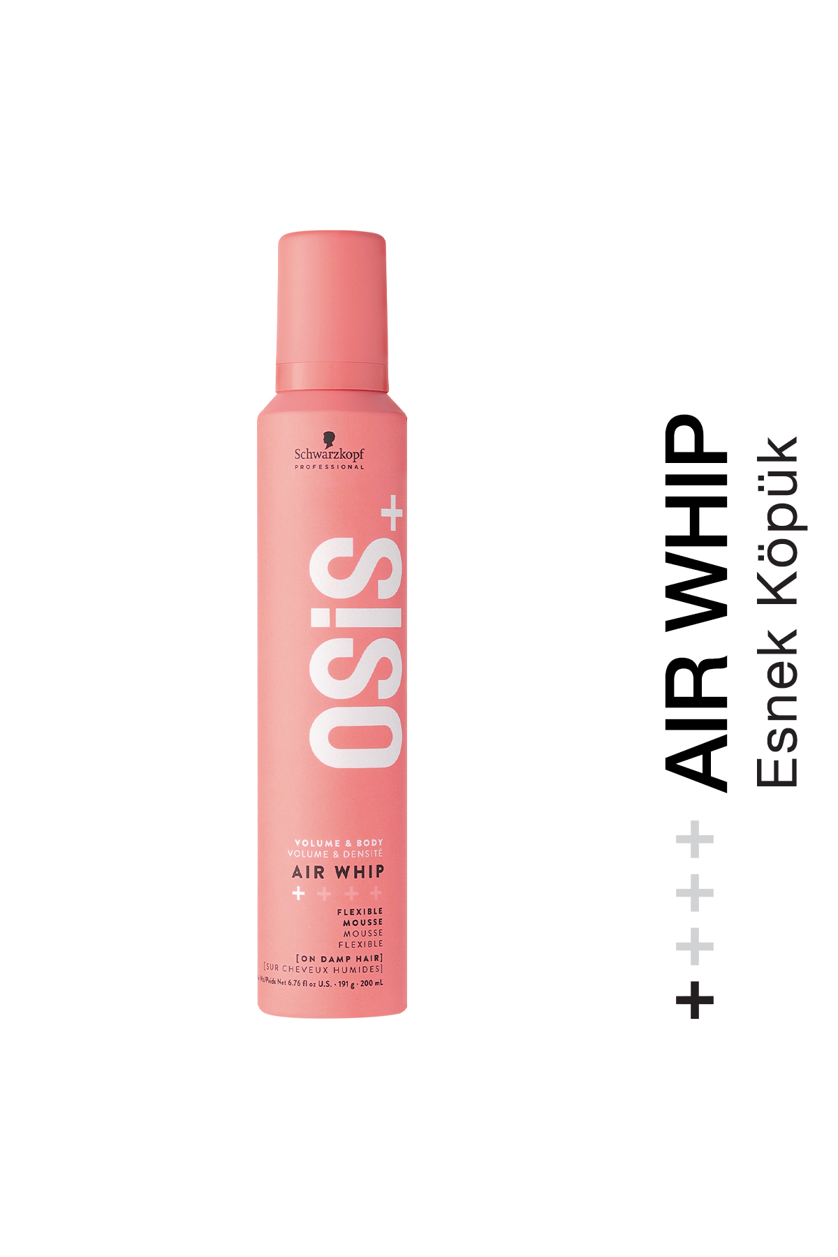 Osis Air Whip Hacim Ve Tutuş Sağlayan Esnek Köpük 200ml | Nemli Saç Hissi, Isı Koruma - Fiyatı, Yorumları