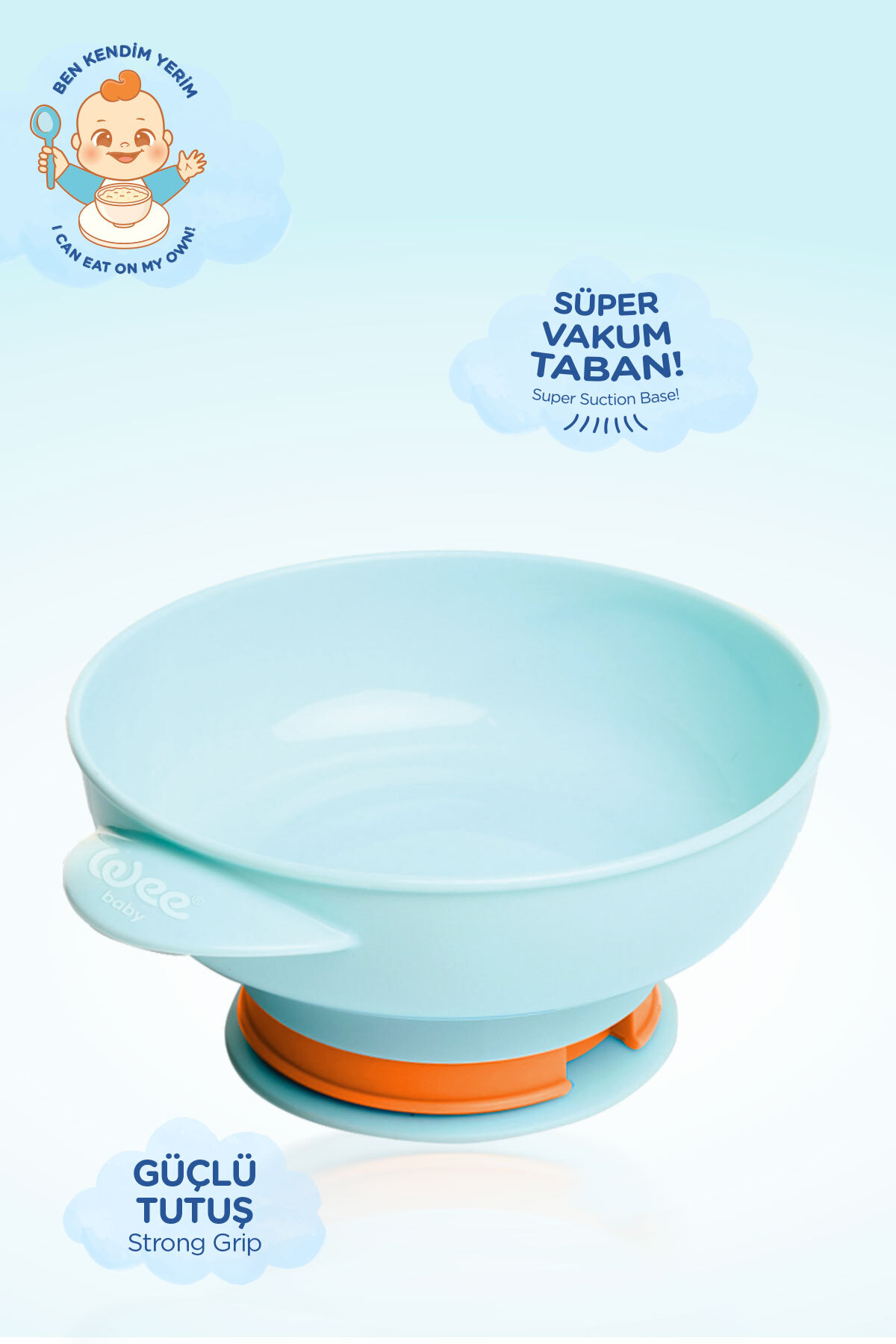 Wee Baby Süper Vakumlu Tabak fotoğrafı 3 (önizleme)