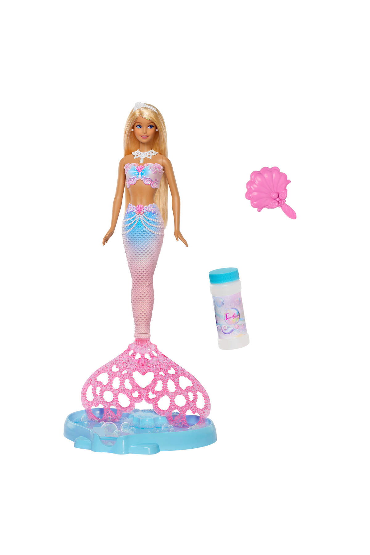® Bubble Glow Mermaid | JLW56 with bubble solution and comb
