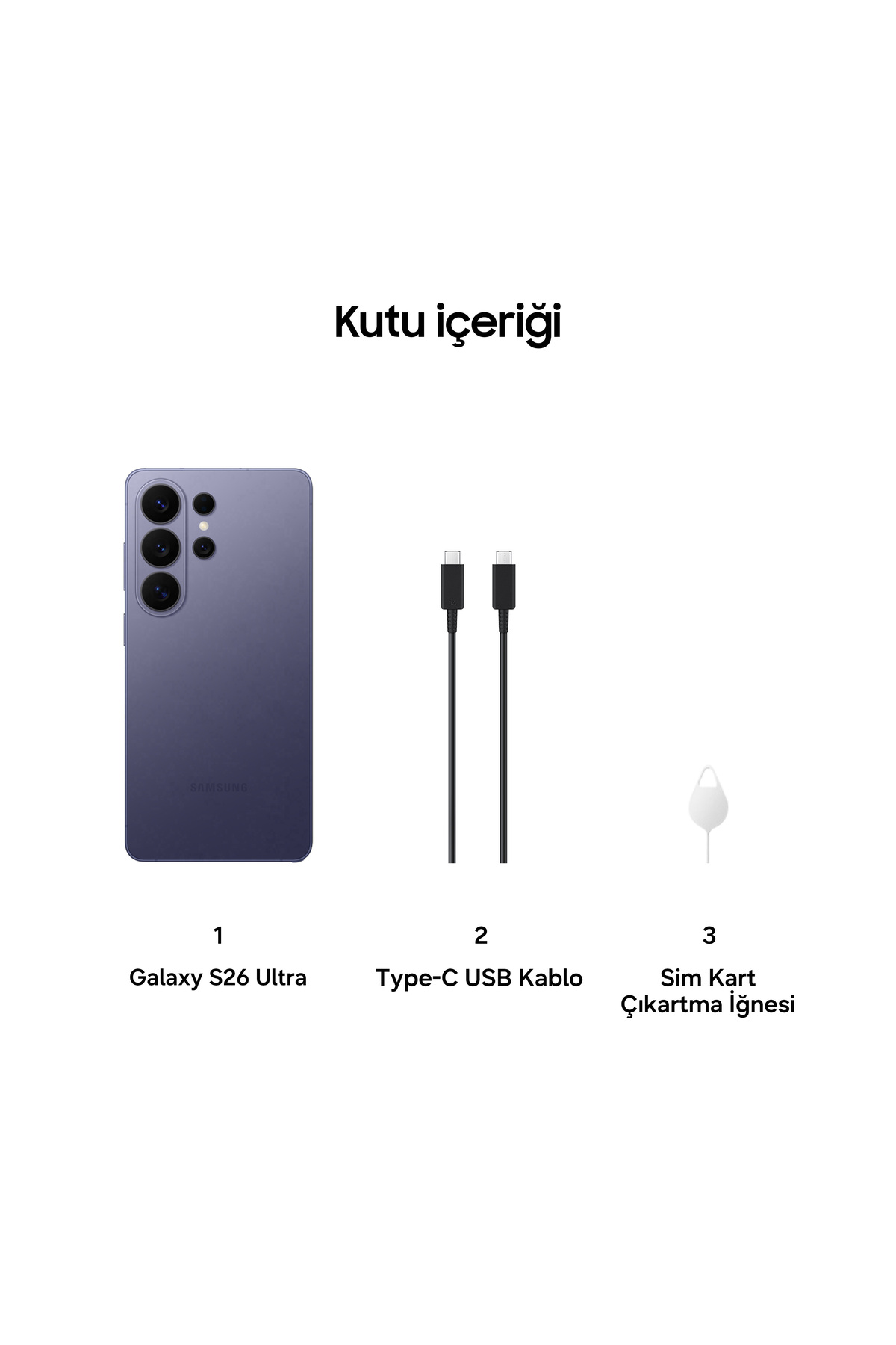Samsung Galaxy S26 Ultra 16 GB/1 TB Kobalt-Lila Mobiltelefon