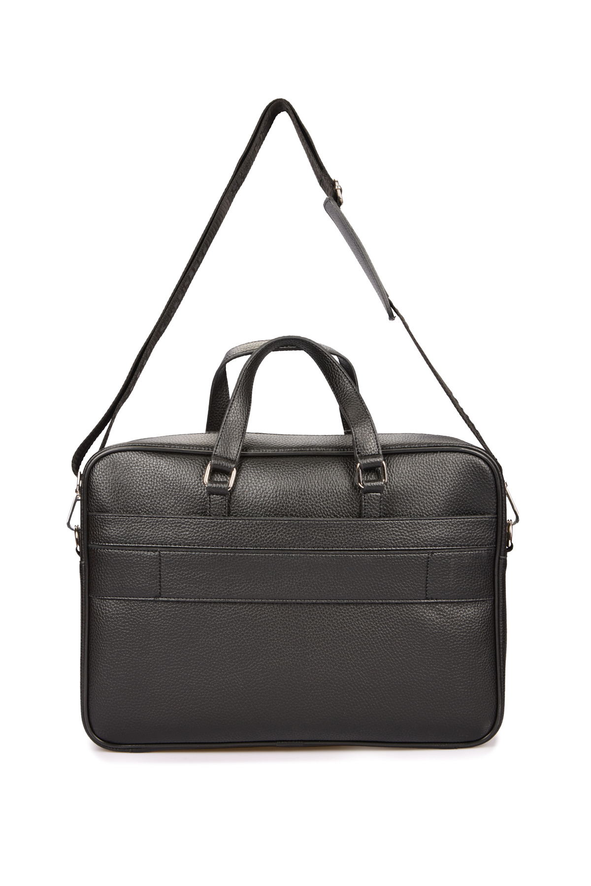 Pierre Cardin  Siyah Erkek Ayarlanabilir Çıkarılabilir Kordonlu Valiz Sabitlemeli Laptop Evrak Çantası 01PC001116 - Görsel 7