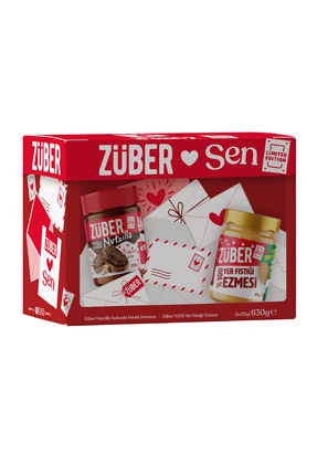 Züber Limited Edition Özel Paket (Nutzilla Kakaolu Fındık Kreması + %100 Yer ...