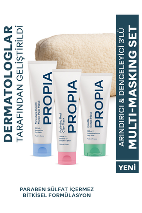 Propia Arındırıcı & Dengeleyici 3’lü Multi-Masking Set
