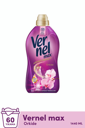Vernel Max Konsantre Çamaşır Yumuşatıcısı 1440ml (60 YIKAMA) Orkide
