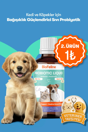BioFeline İshal, Kabızlık ve Sindirim Problemleri Azaltıcı Kedi ve Köpek Sıvı...