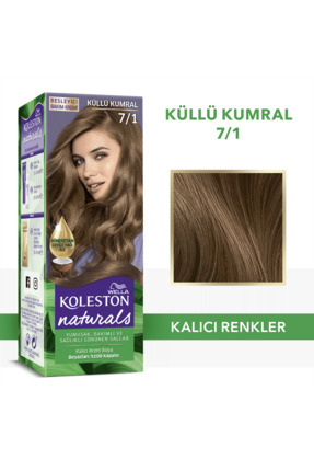 Wella Koleston Naturals 7/1 Kumral Saç Boyası