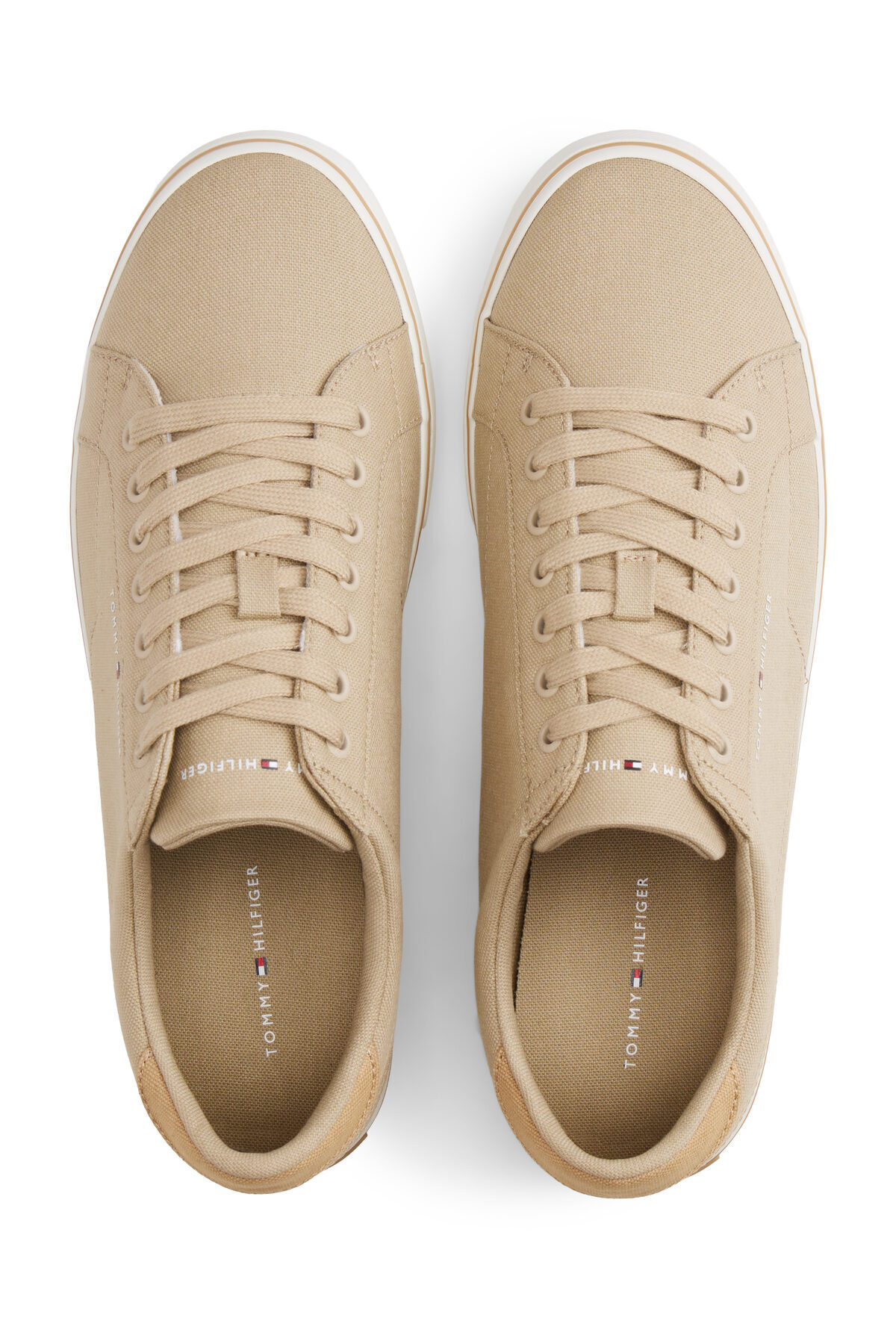 پیراهن Tommy Hilfiger تامی هیلفیگر گیپور بلند FM0FM05688 RBT 40 VULC CORE اورجینال - تصویر 3