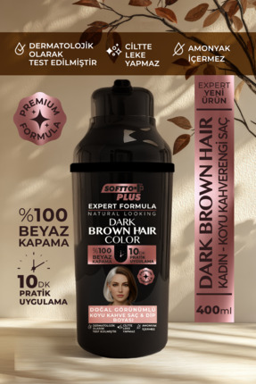 Softto Plus Expert Woman Brown Hair Color / Koyu Kahve / Kadınlara Özel Yeni ...