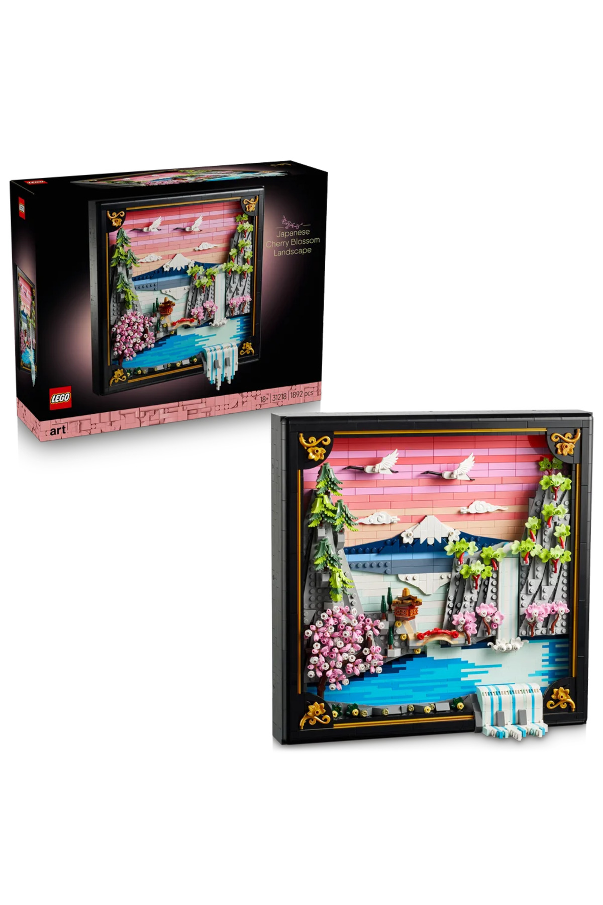 LEGO ® Art Japon Kiraz Çiçeği Manzarası 31218 – Yetişkinler için