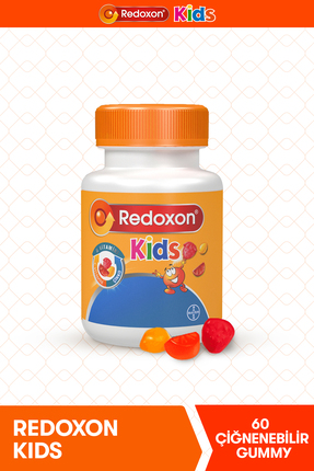 Redoxon Kids C Vitamini D Vitamini ve Çinko İçeren Çiğnenebilir Tablet 60 Adet