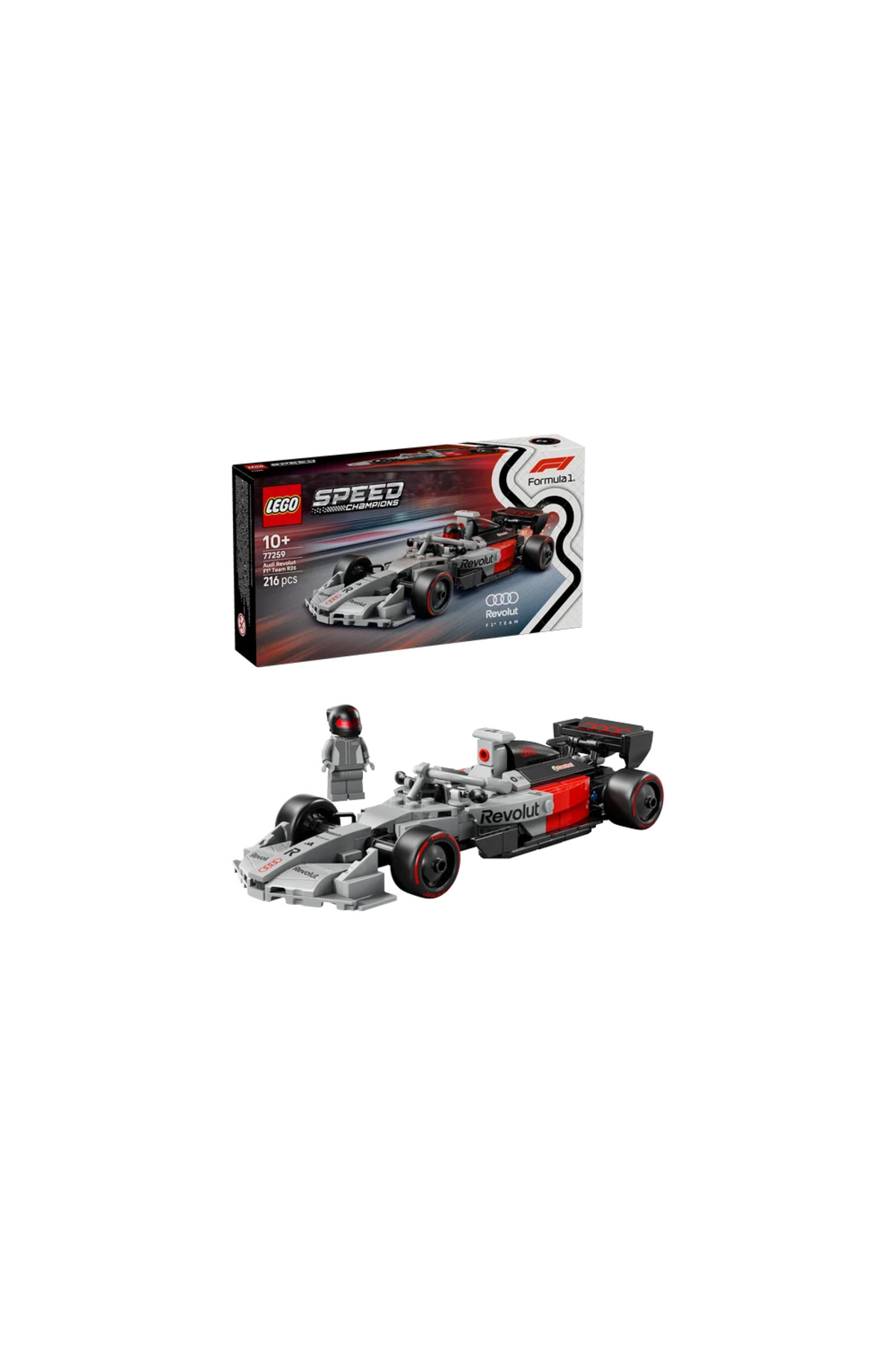 LEGO Speed Champions Audi Revolut F1 ®   Závodní auto Team R26 77259 - Staveb...