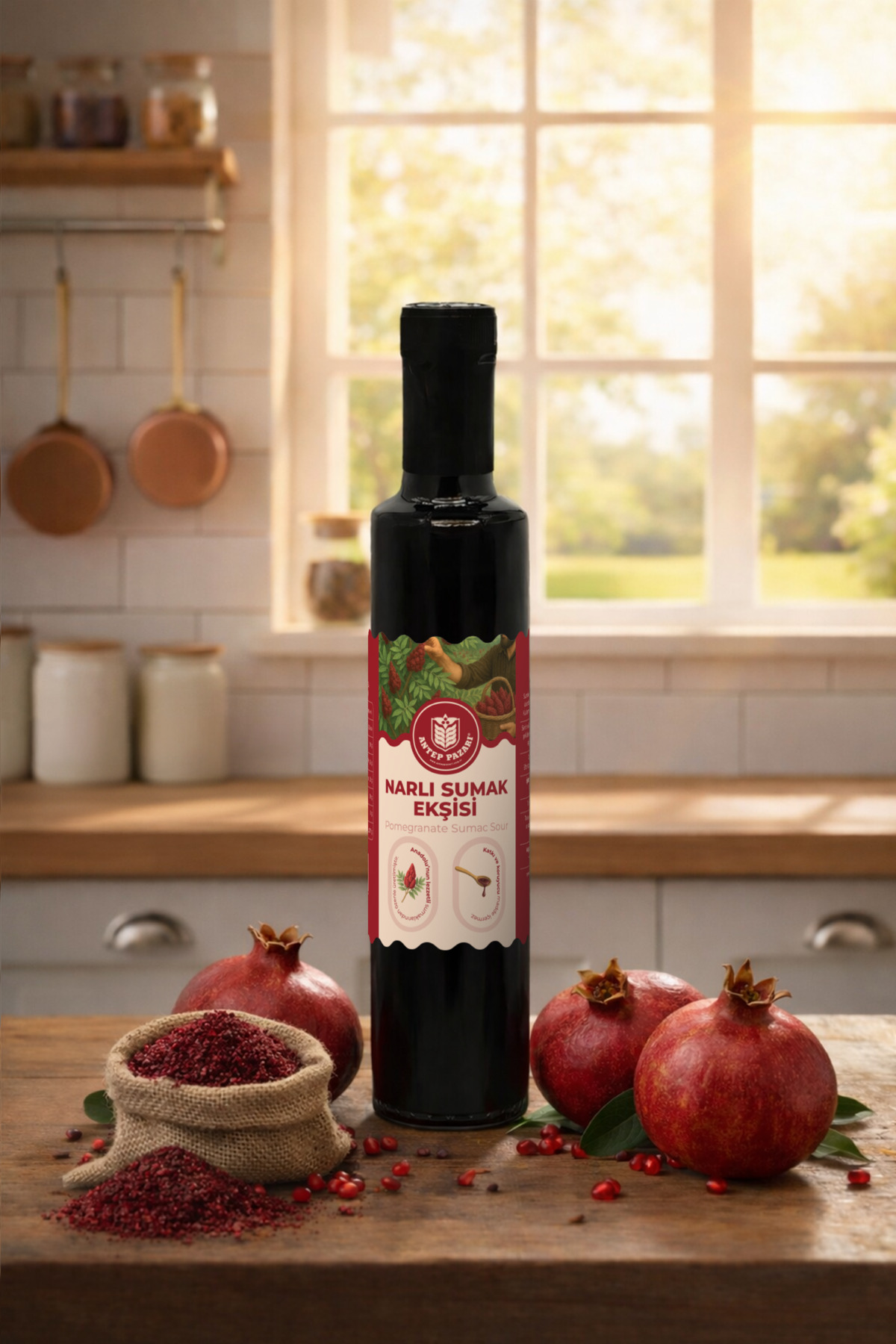 Antep Pazarı Narlı Sumak Ekşisi 250 ml - Fiyatı, Yorumları